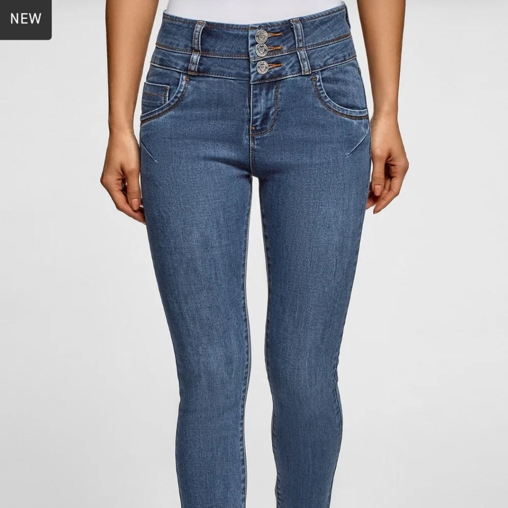 Oodji jeans 29 high Waist Skinny NEW - Picture 2 of 6